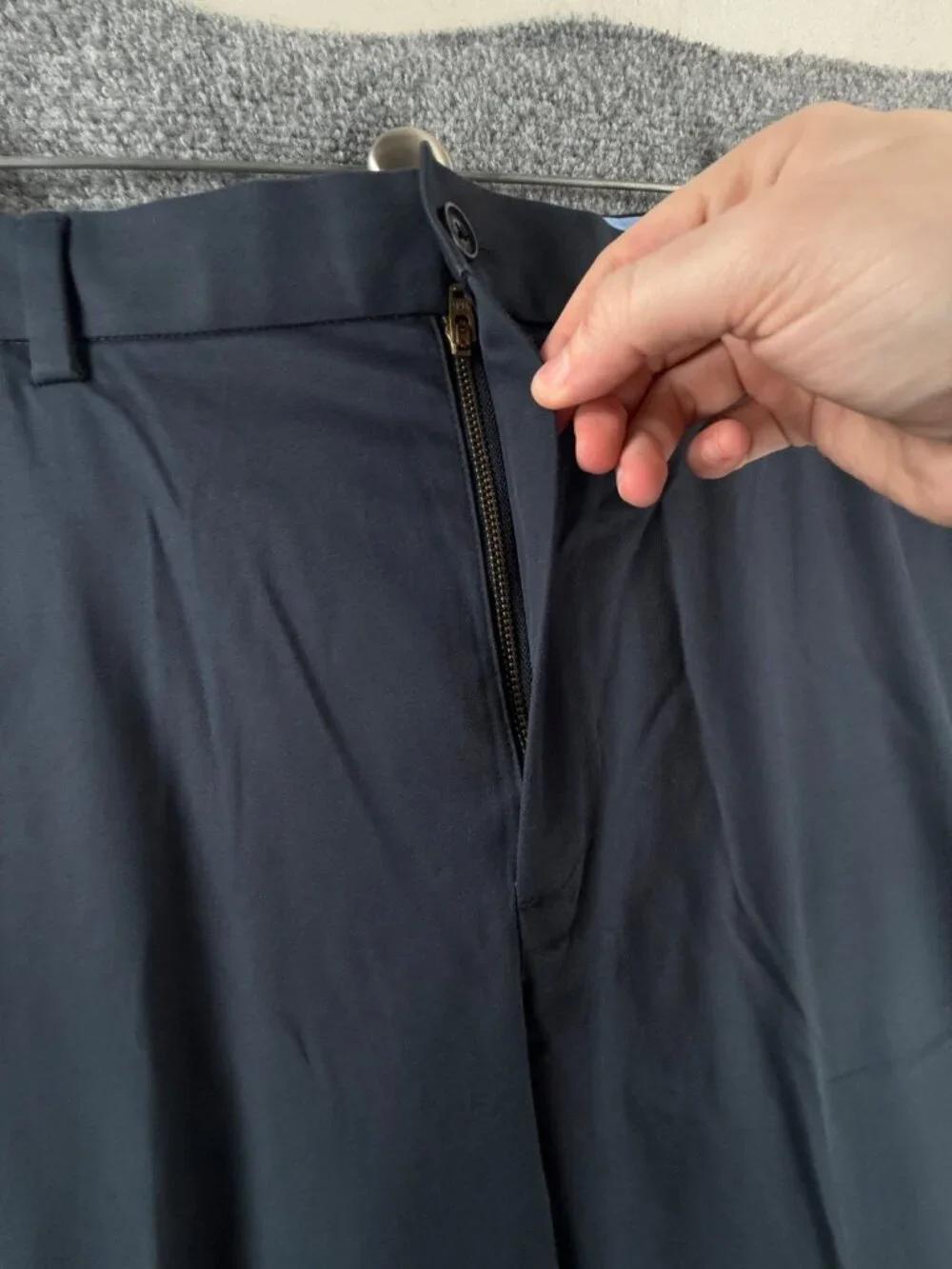 NWD Brooks Brothers Pants Men 38x32 Blue Lightweight Advantage Chino Clark